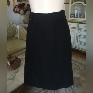 Talbots like new black straight skirt size 8. C:519-5/19/26
